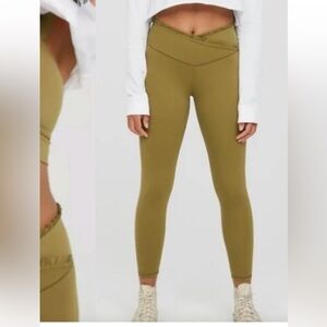 Ruffle crisscross high waisted Offline leggings